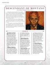 Descendant of Montano