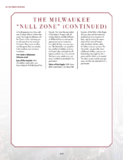 The Milwaukee "Null Zone"